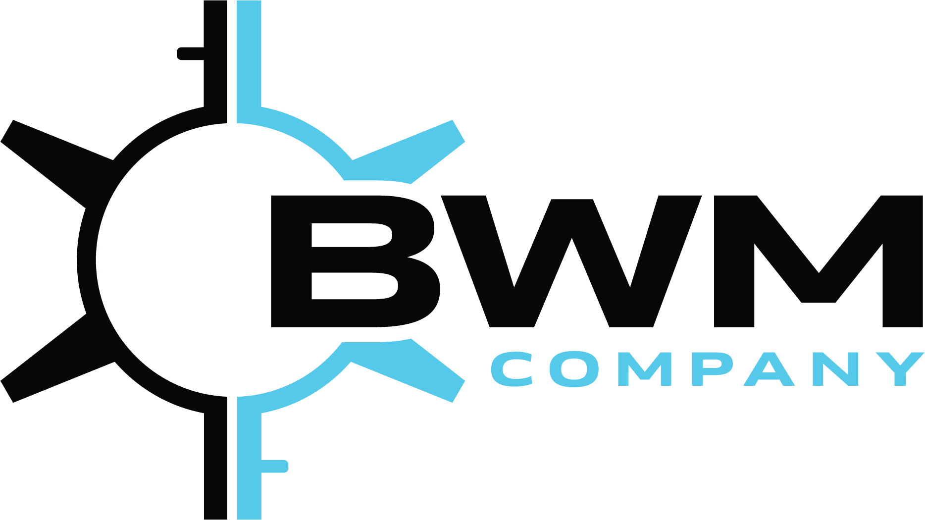 BWM Company Logo - Black and Blue